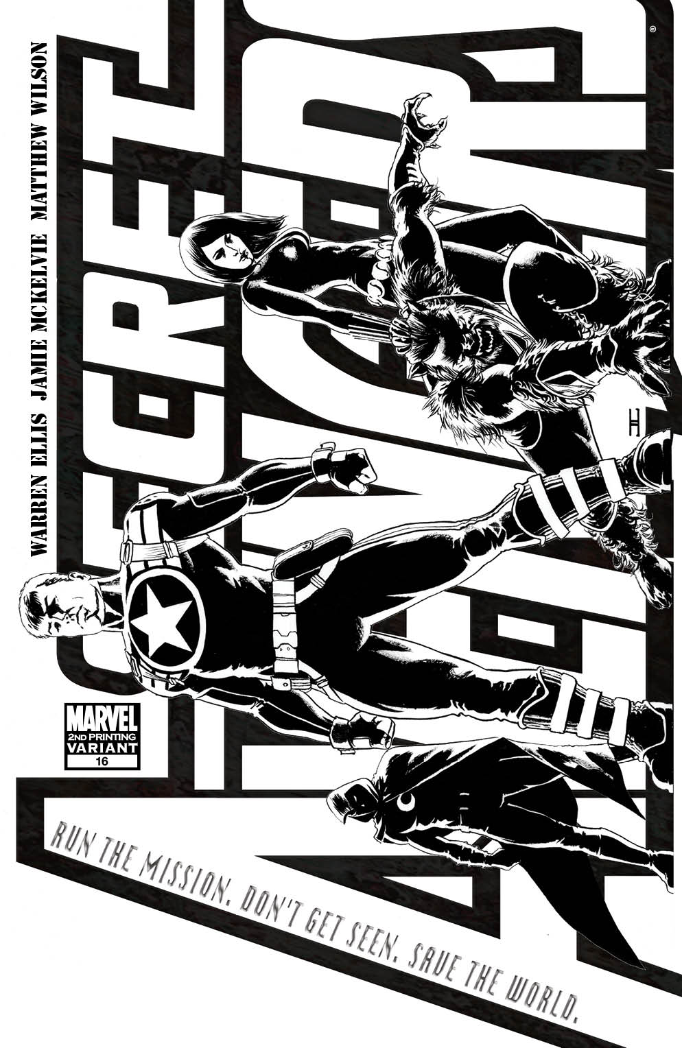 Secret Avengers (2010) #16 (2nd Printing Variant)