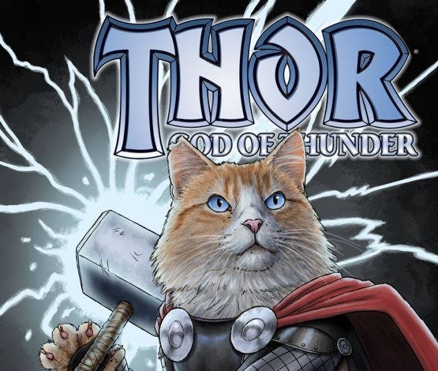 cover from Thor: God of Thunder (2012) #19 (PARKS ANIMAL VARIANT)