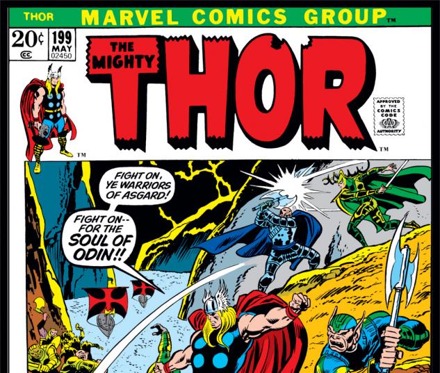 Thor (1966) #199 Cover