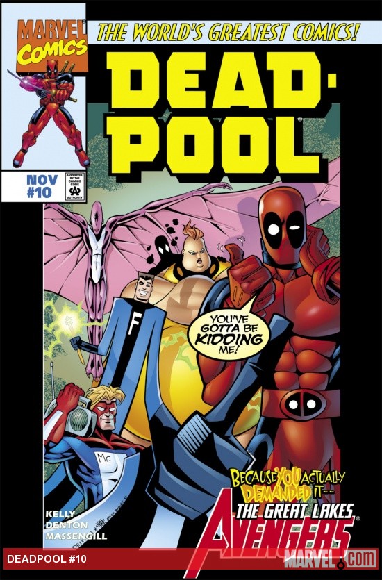 Deadpool (1997) #10