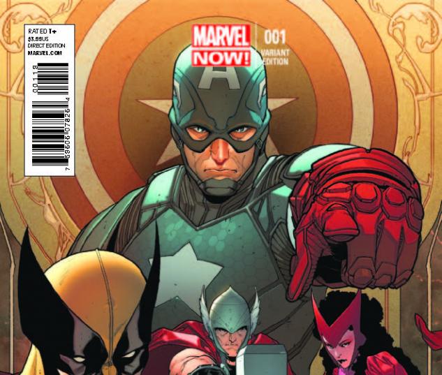 UNCANNY AVENGERS 1 PICHELLI VARIANT (NOW, WITH DIGITAL CODE)