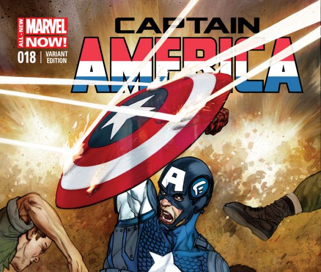 CAPTAIN AMERICA 18 FABRY VARIANT (ANMN, WITH DIGITAL CODE)