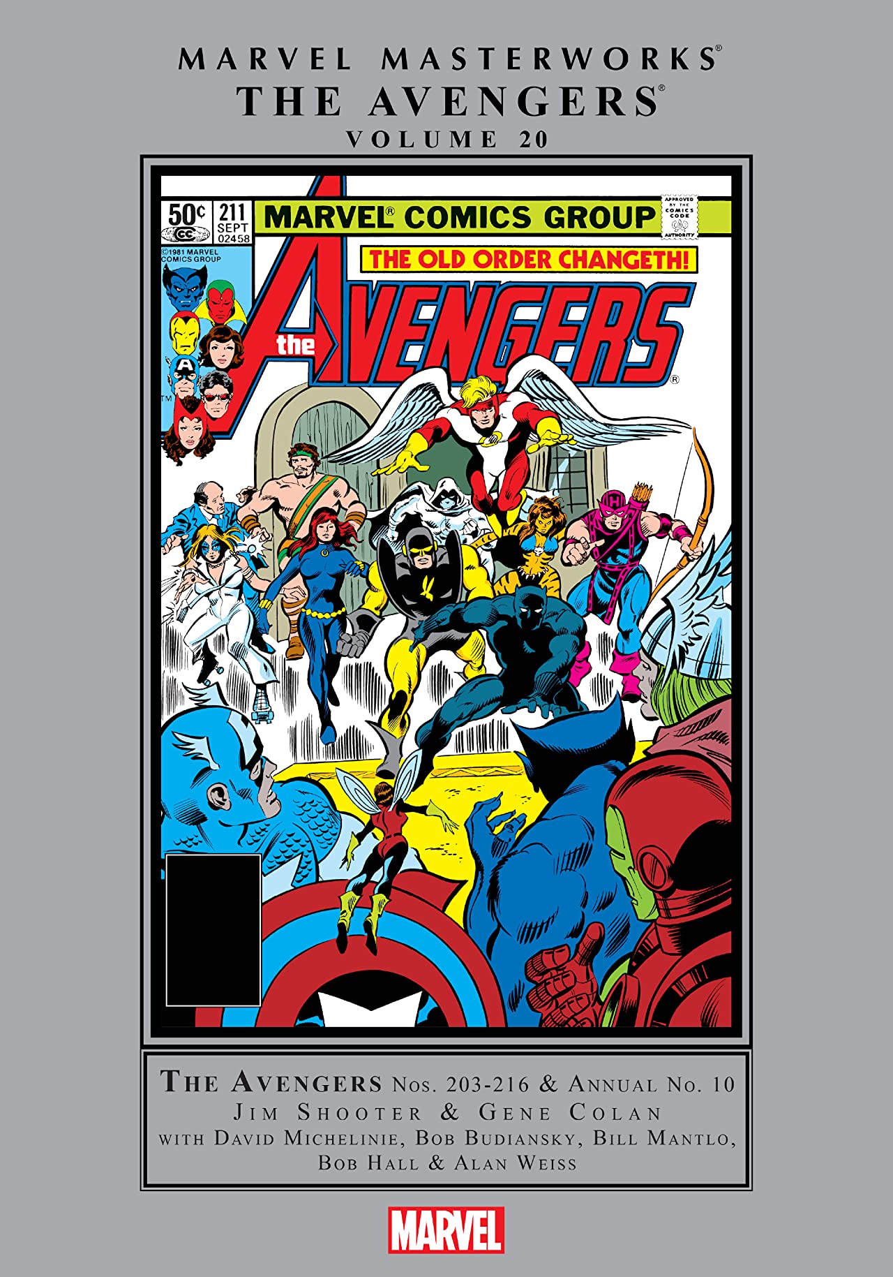 Marvel Masterworks: The Avengers Vol. 20 (Hardcover)