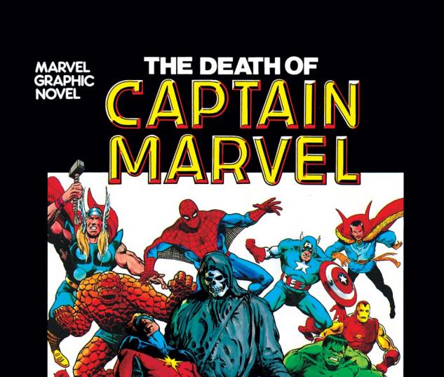 Marvel Graphic Novel 1: The Death of Captain Marvel (0000) #1 Cover