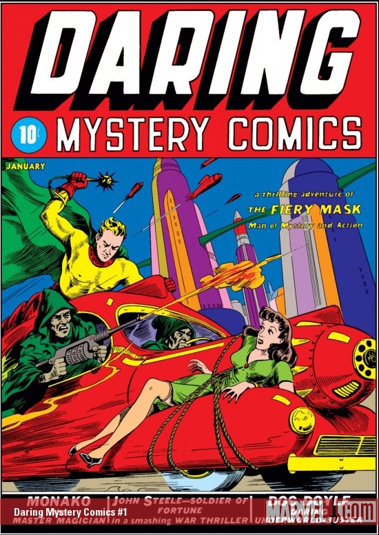 Marvel Masterworks: Golden Age Daring Mystery Vol. 1 (Trade Paperback)