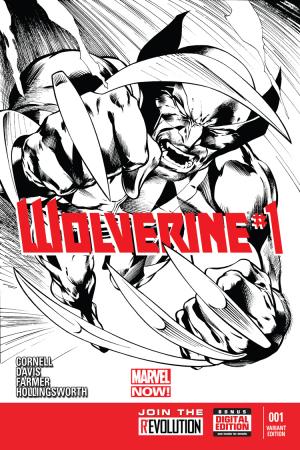 Wolverine Sketch, in Stephen Solomon's *Sketchbook Volume #3 Comic Art  Gallery Room