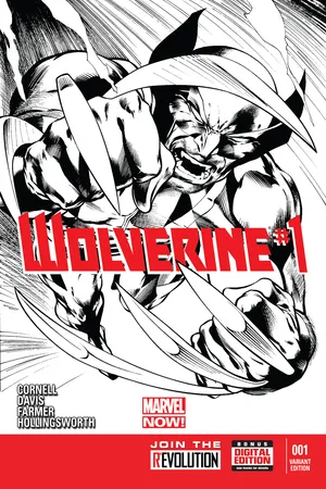 Wolverine (2013) #1 (Davis Sketch Variant)