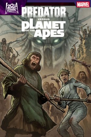 Couverture : Predator vs. The Planet of the Apes (2026) #4