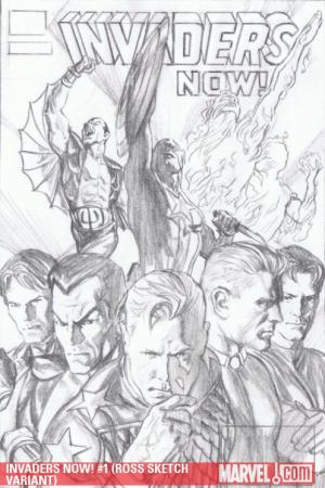 Invaders Now! #1  (ROSS SKETCH VARIANT)