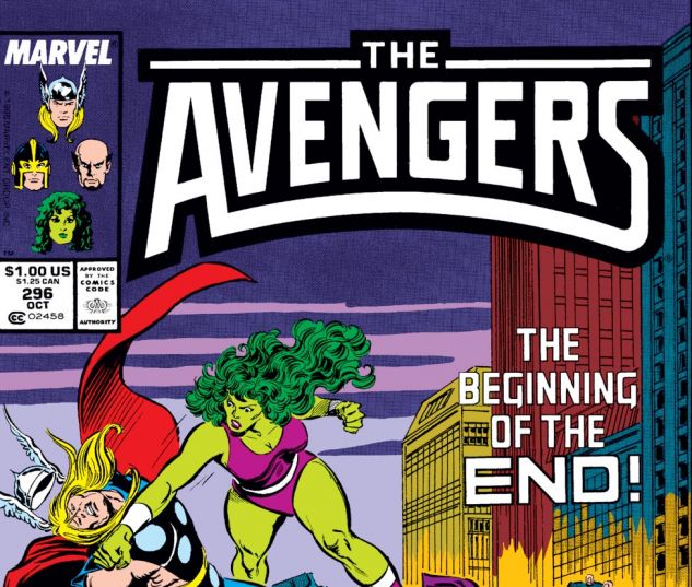 Avengers (1963) #296 Cover