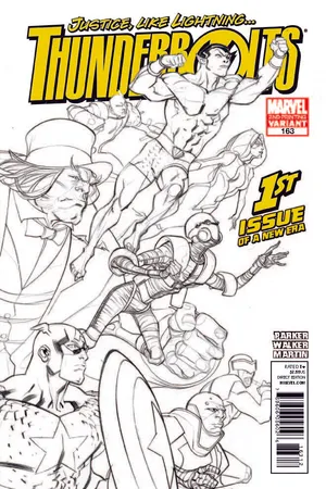 Thunderbolts (2006) #163 (2nd Printing Variant)