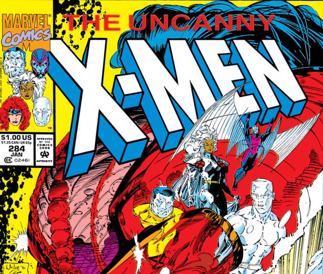 Uncanny X-Men (1963) #284 Cover
