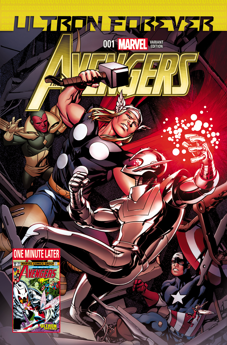 Avengers: Ultron Forever (2015) #1 (Mckone Avengers Variant)