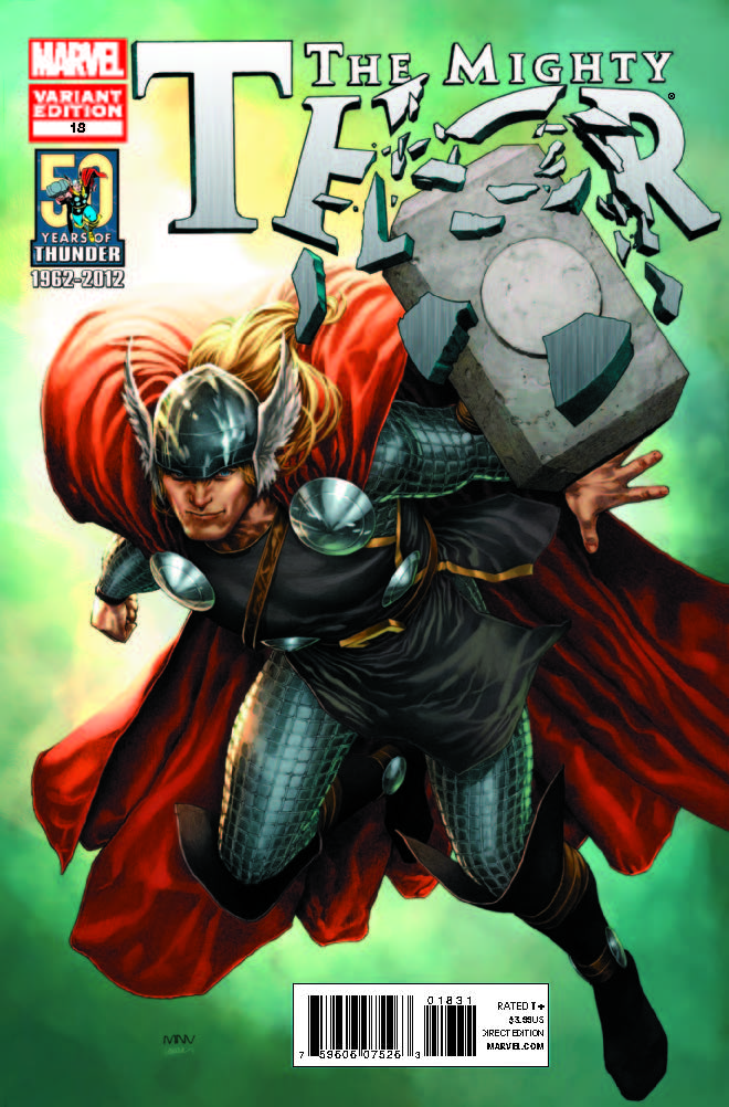 The Mighty Thor (2011) #18 (Thor 50th Anniversary Mcniven Variant)