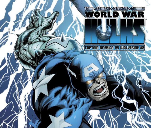 World War Hulks: Wolverine & Captain America (2010) #2 Cover