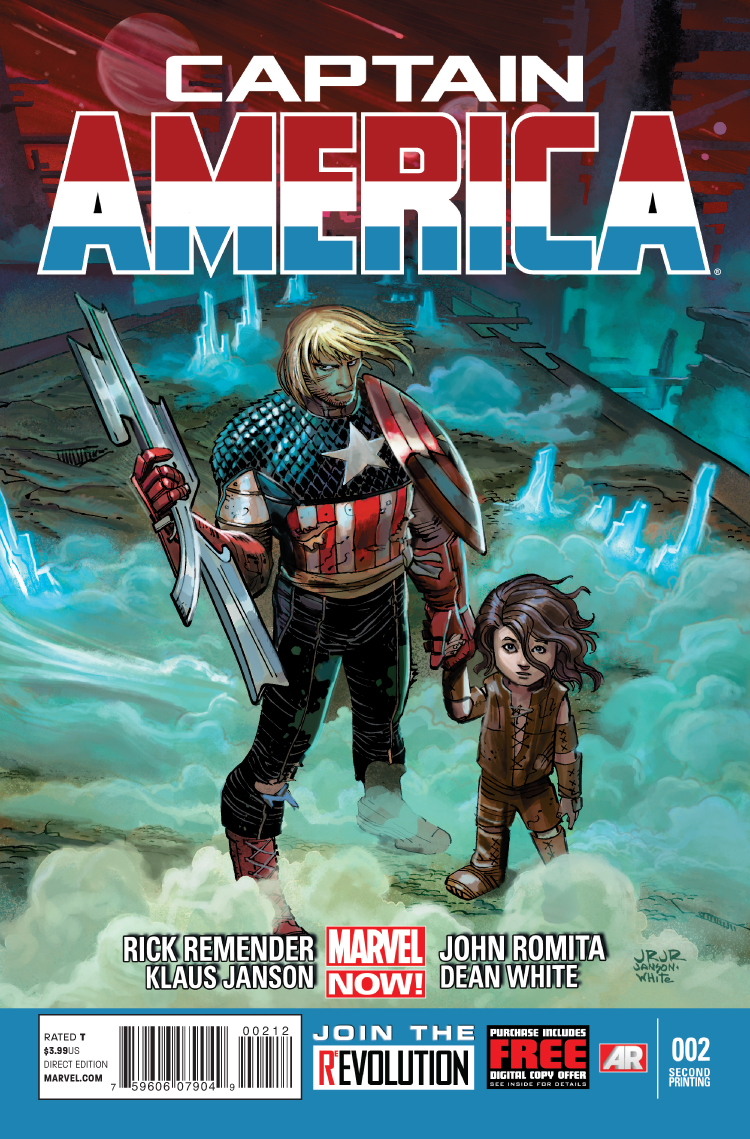 Captain America (2012) #2 (2nd Printing Variant)