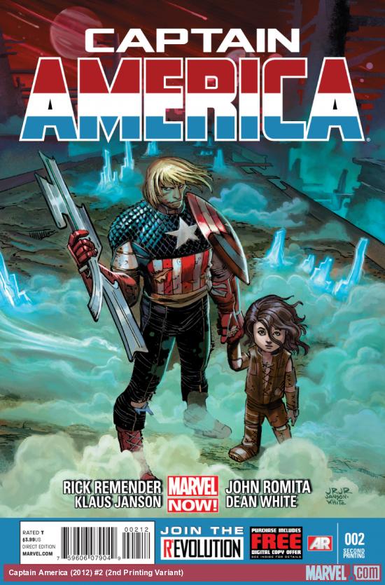 Captain America (2012) #2 (2nd Printing Variant)
