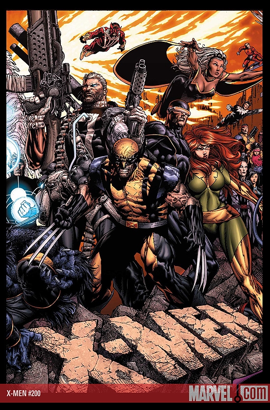 X-Men (2004) #200 (David Finch Gatefold Variant)