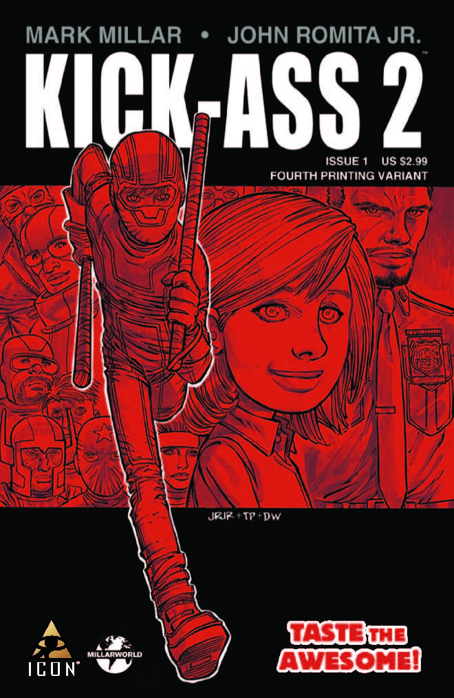 Kick-Ass 2 (2010) #1 (4th Printing Variant)