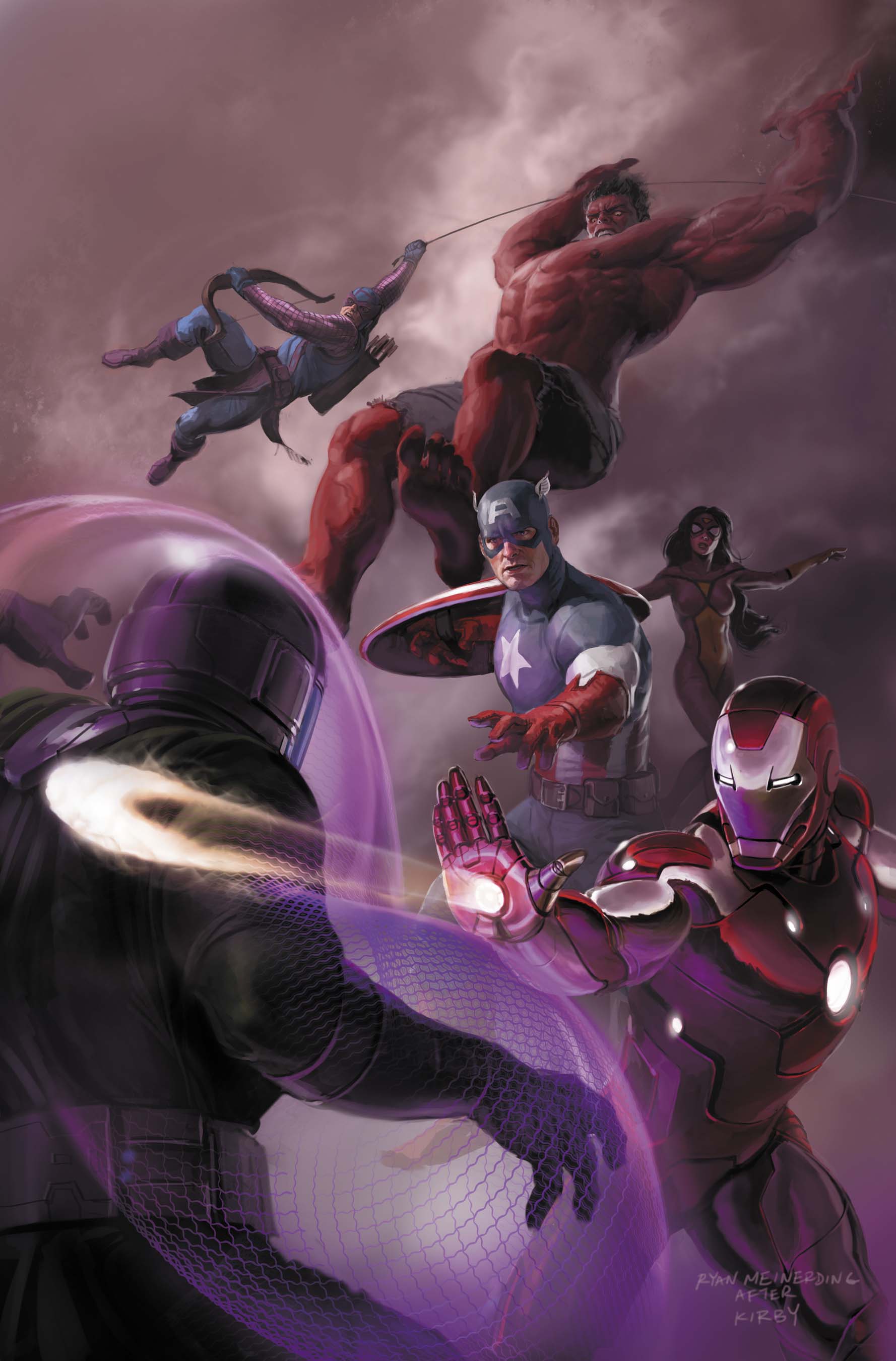 Avengers (2010) #18 (Mc 50th Anniversary Variant)