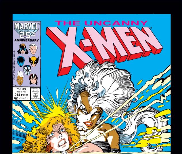Uncanny X-Men (1963) #214 Cover
