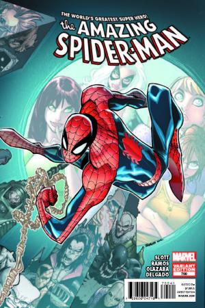 Amazing Spider-Man #700  (Ramos Wraparound Variant)