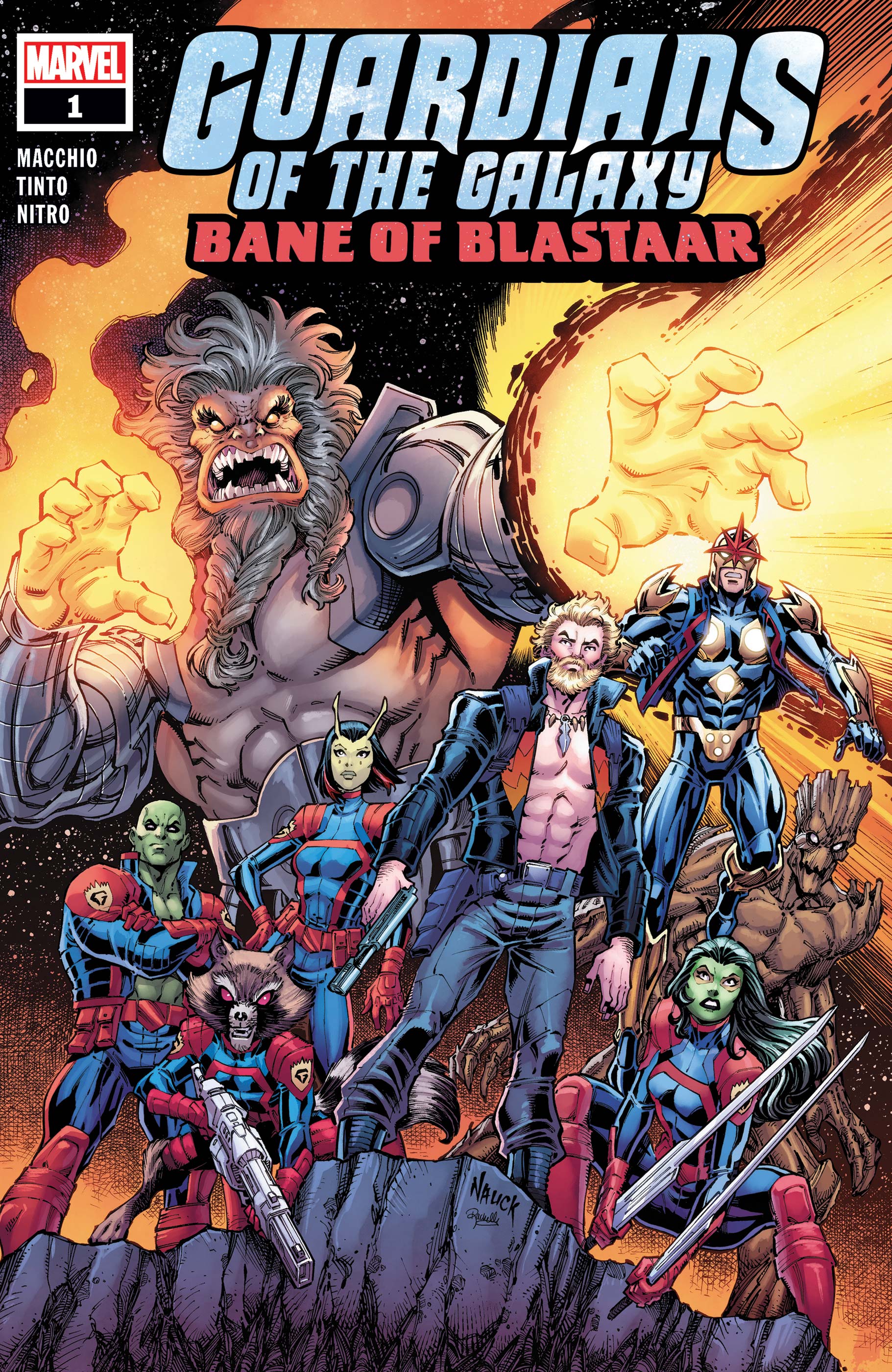 GUARDIANS OF THE GALAXY BANE OF BLASTAAR 1 2023 1 Comic Issues 
