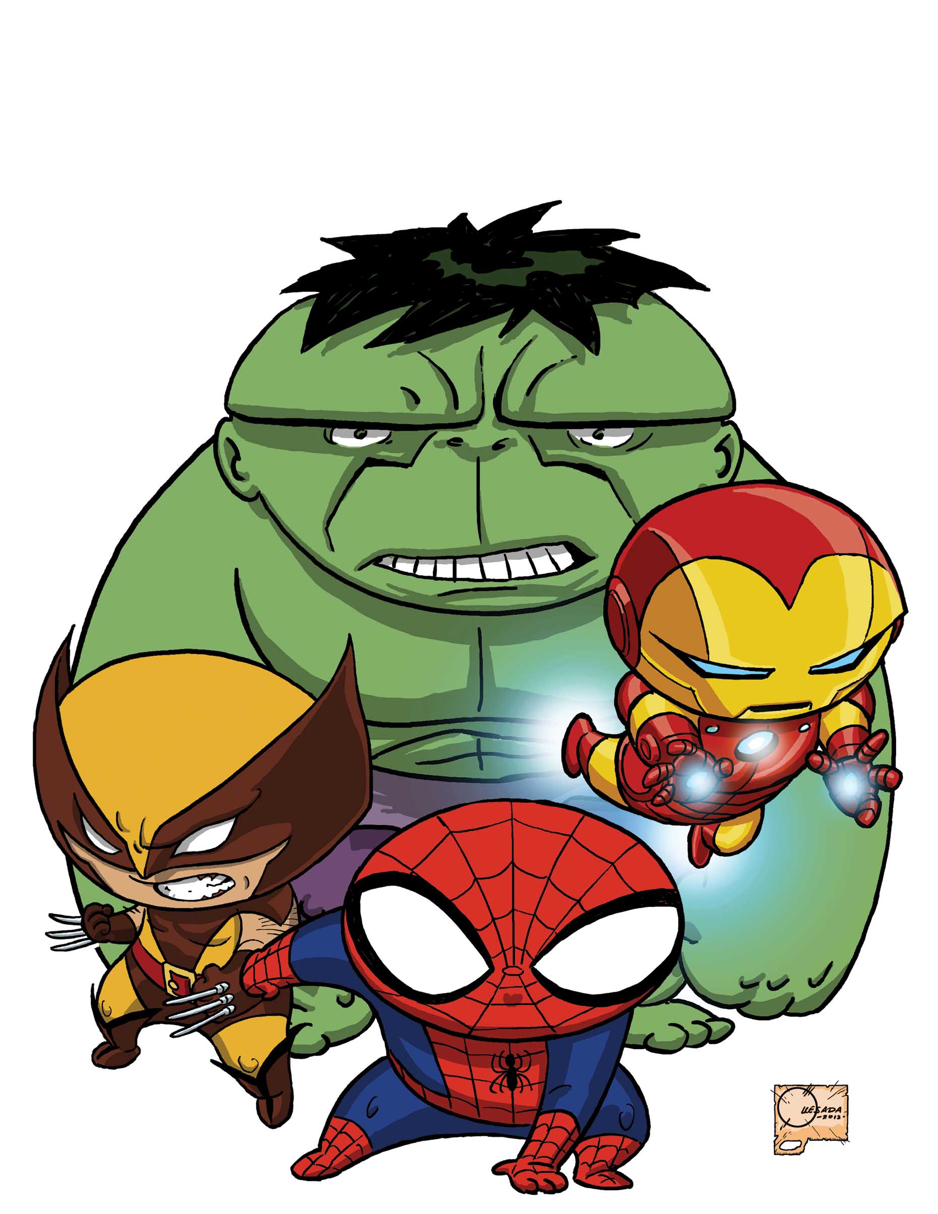 Avengers Assemble (2012) #9 (Quesada Variant)