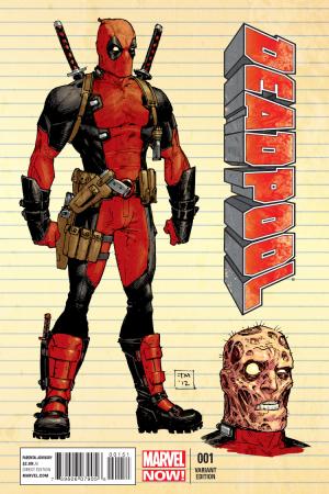 Deadpool #1  (Moore Design Variant)
