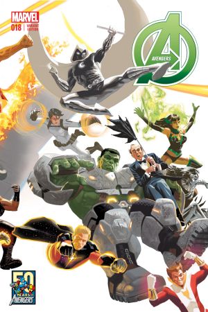 Avengers (2012) #18 (Acuna Avengers 50th Anniversary Variant)
