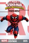 cover from Marvel Universe Ultimate Spider-Man: Spider-Verse Infinite Comic (2018) #5
