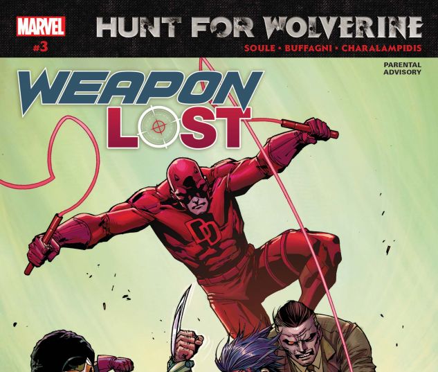 cover from Hunt for Wolverine: Weapon Lost (2018) #3