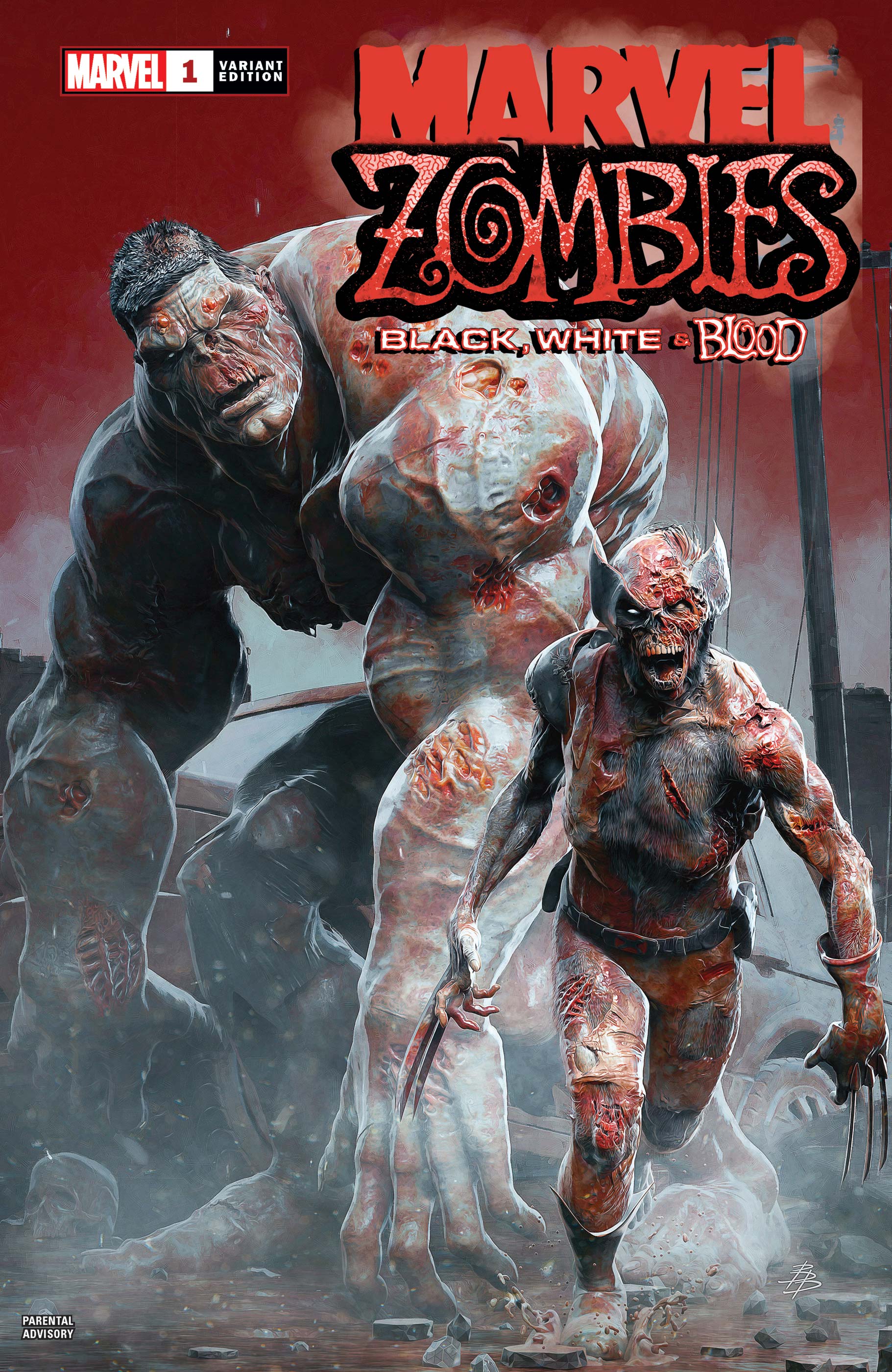 Marvel Zombies: Black, White & Blood (2023) #1 (Variant), Comic Issues