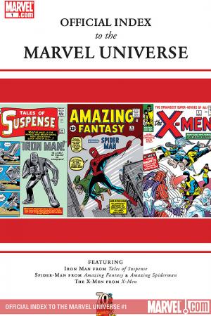 Official Index to the Marvel Universe #1 