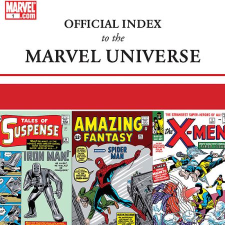 OFFICIAL INDEX TO THE MARVEL UNIVERSE #1