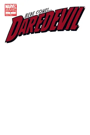 Daredevil (2011) #1 (Blank Cover Variant)