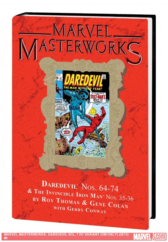 MARVEL MASTERWORKS: DAREDEVIL VOL. 7 HC VARIANT (DM ONLY) (Hardcover)