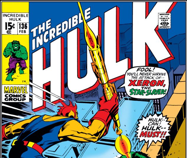 Incredible Hulk (1962) #136 Cover