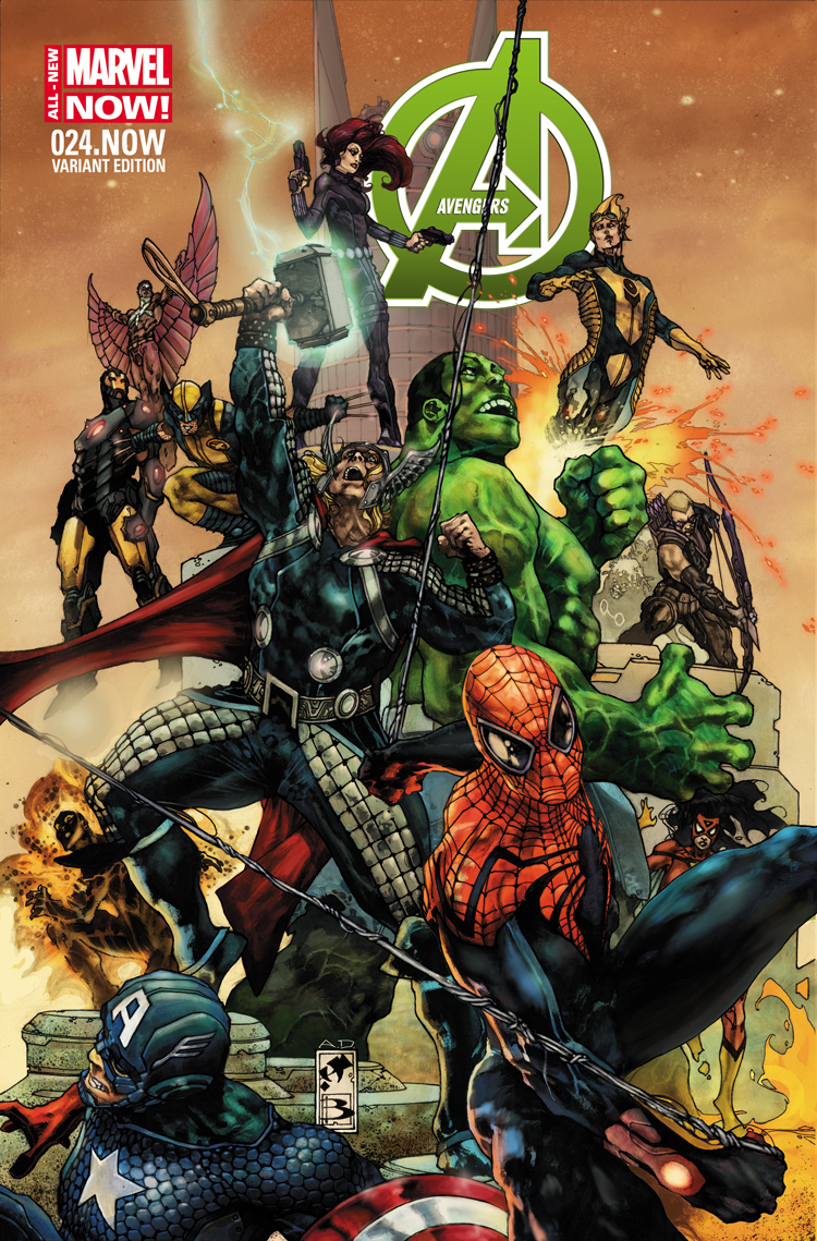 Avengers (2012) #24 (Bianchi Variant)