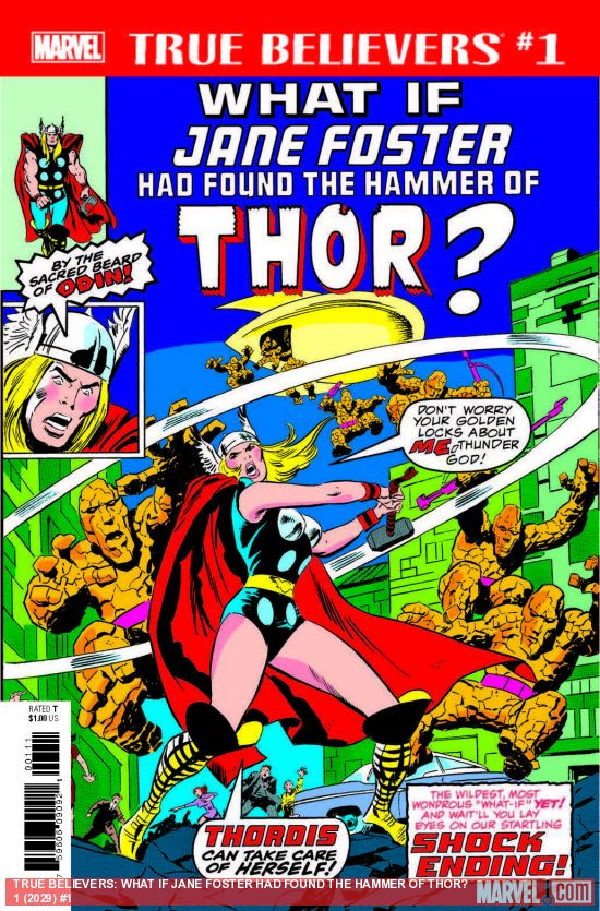TRUE BELIEVERS: WHAT IF JANE FOSTER HAD FOUND THE HAMMER OF THOR? 1 (2018) #1