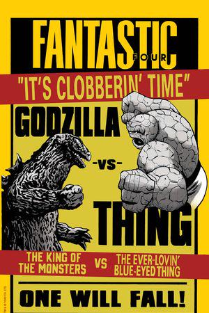 GODZILLA VS. FANTASTIC FOUR (2025) #1 (Variant)