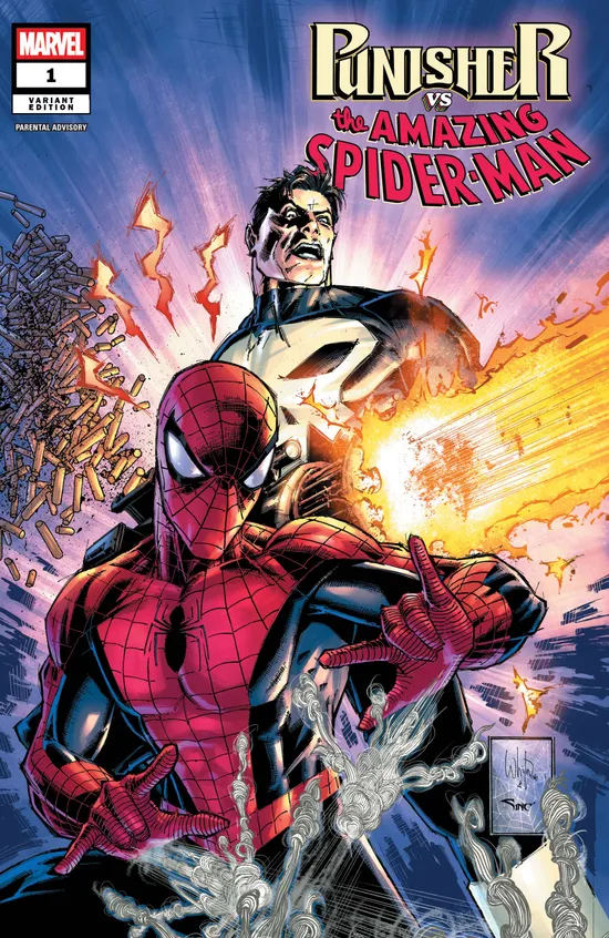 Punisher Vs. Spider-Man (2026) #1 (Variant) | Comic Issues | Marvel