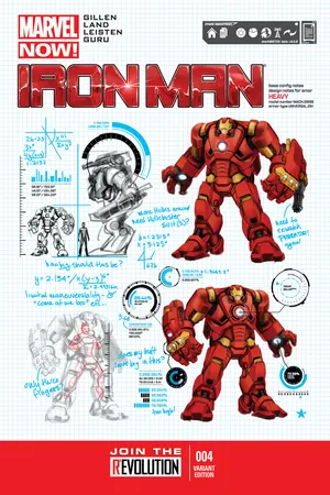 Iron Man (2012) #4 (Pagulayan Design Variant)