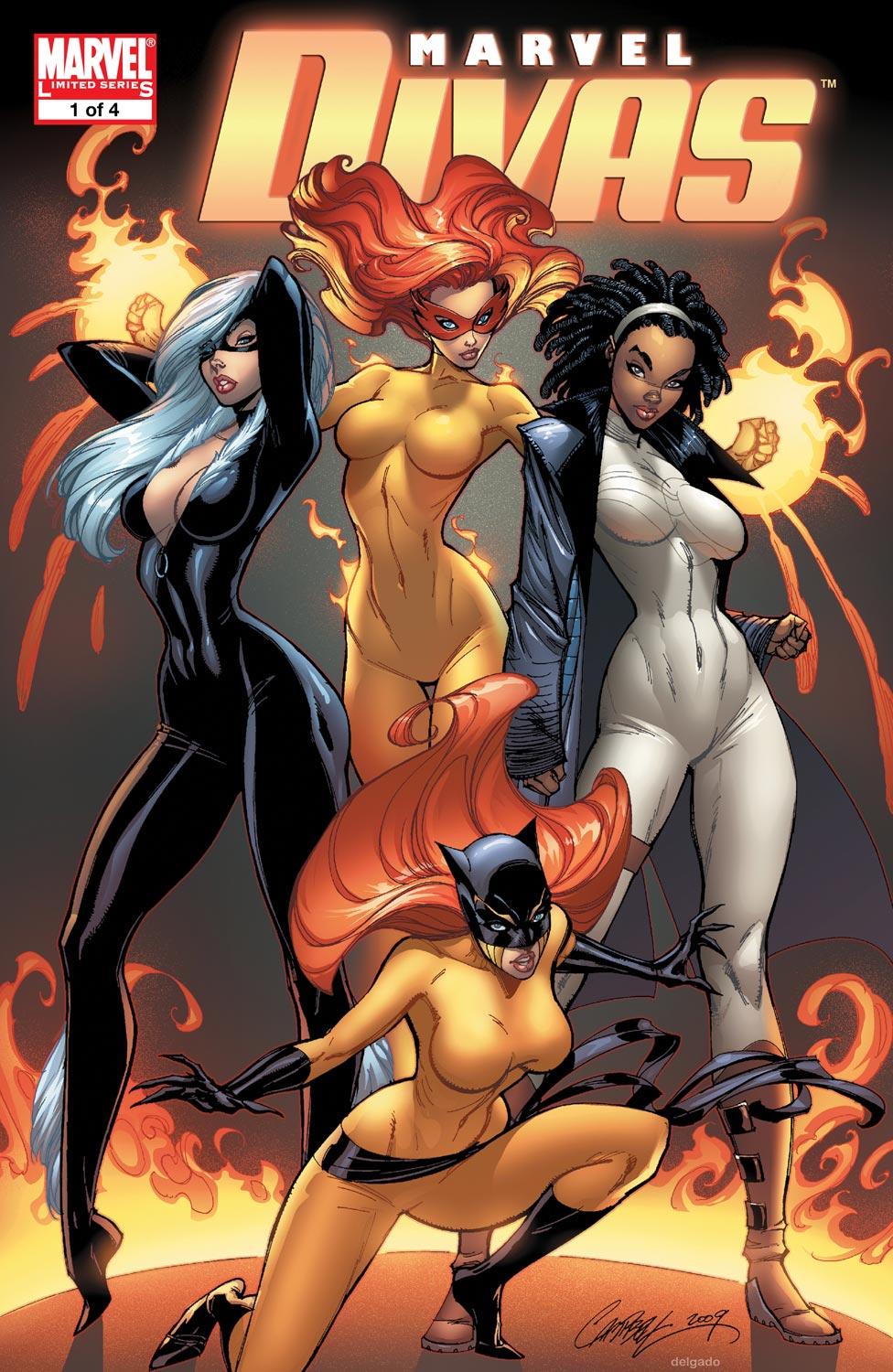 Marvel Divas (2009) #1