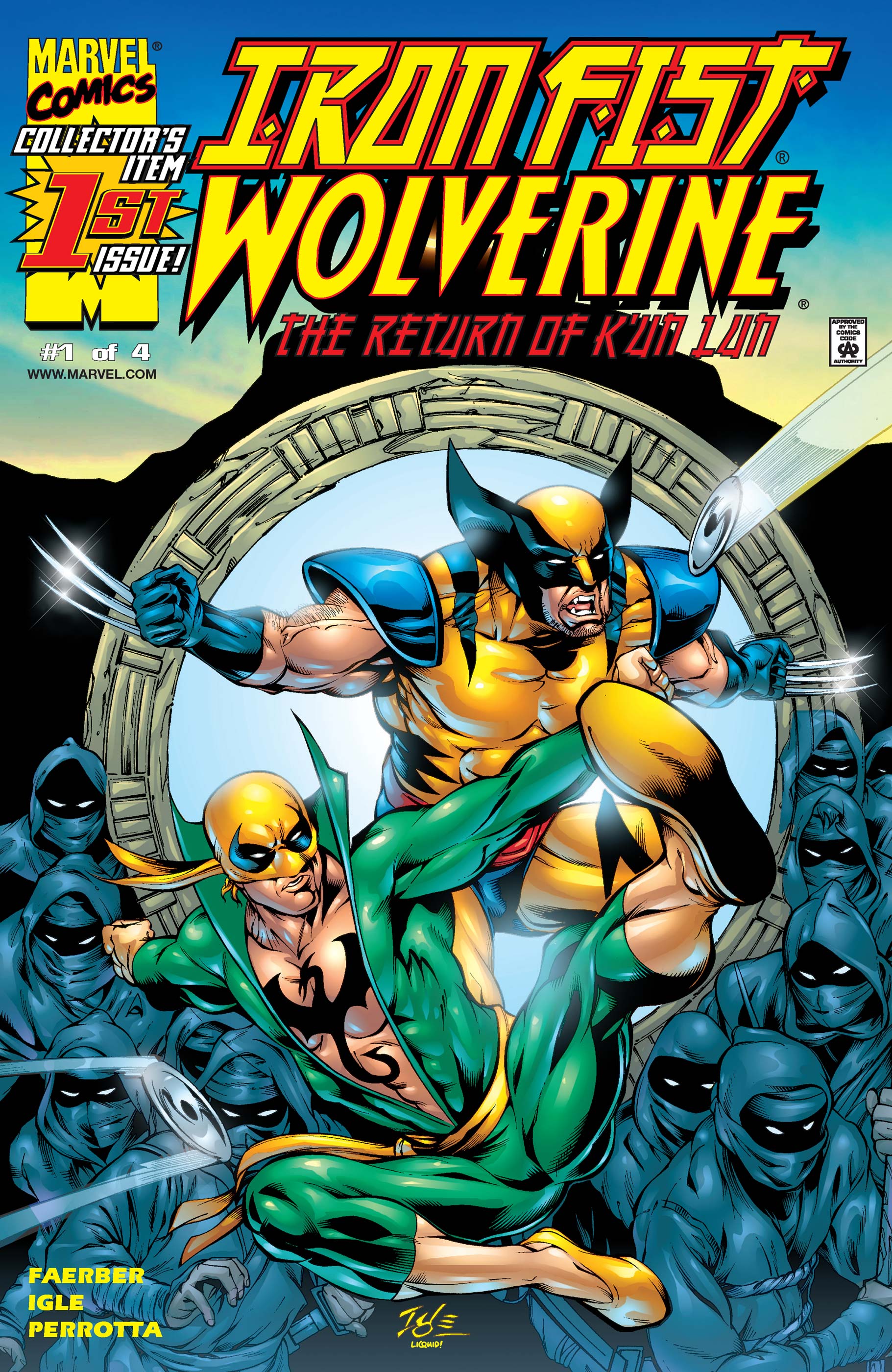 Iron Fist/Wolverine (2000) #1