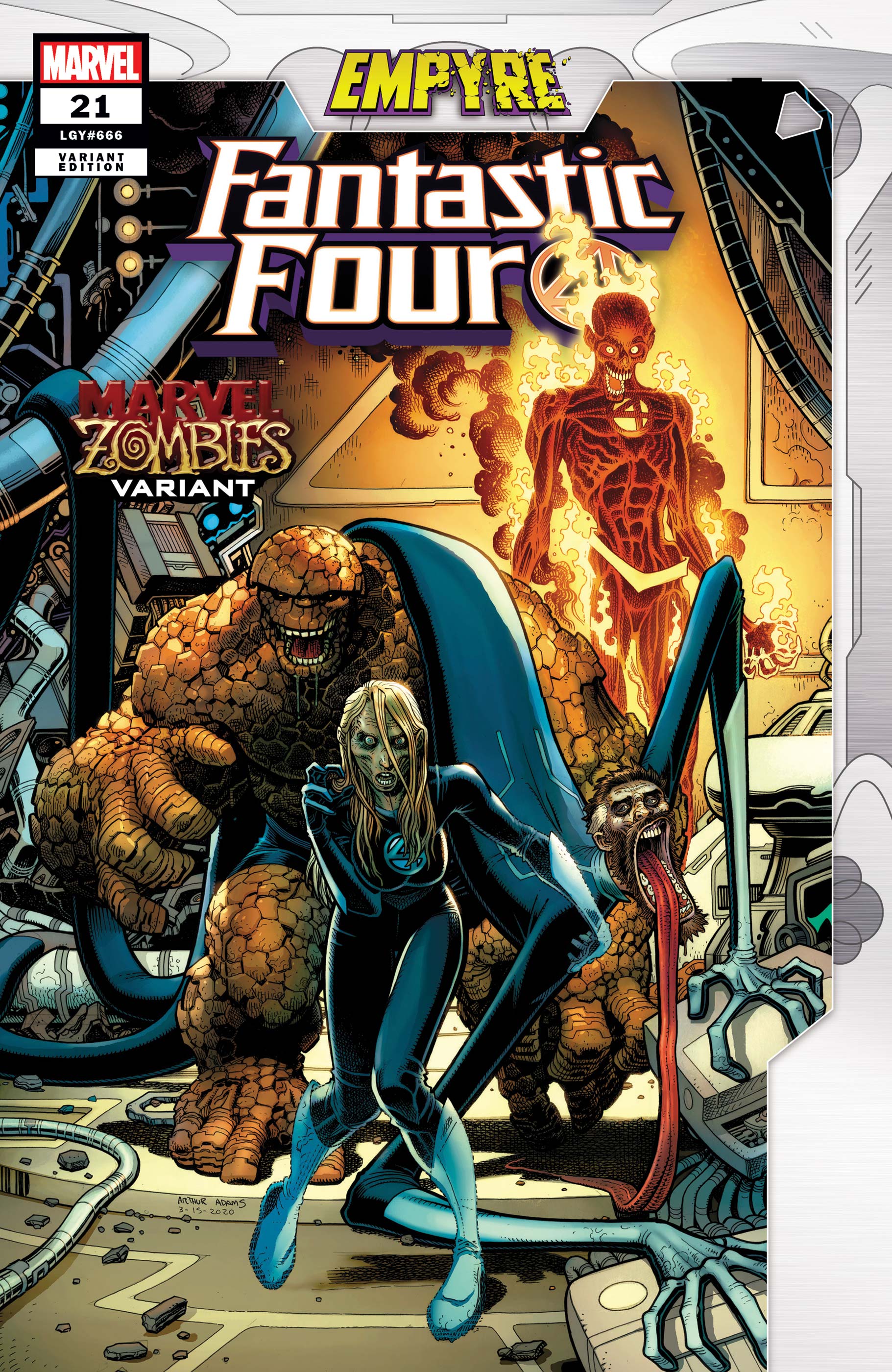 Fantastic Four (2018) #21 (Variant)