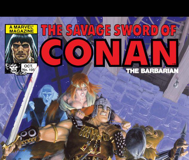 The Savage Sword of Conan #105