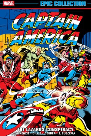 Couverture : Captain America Epic Collection: The Lazarus Conspiracy