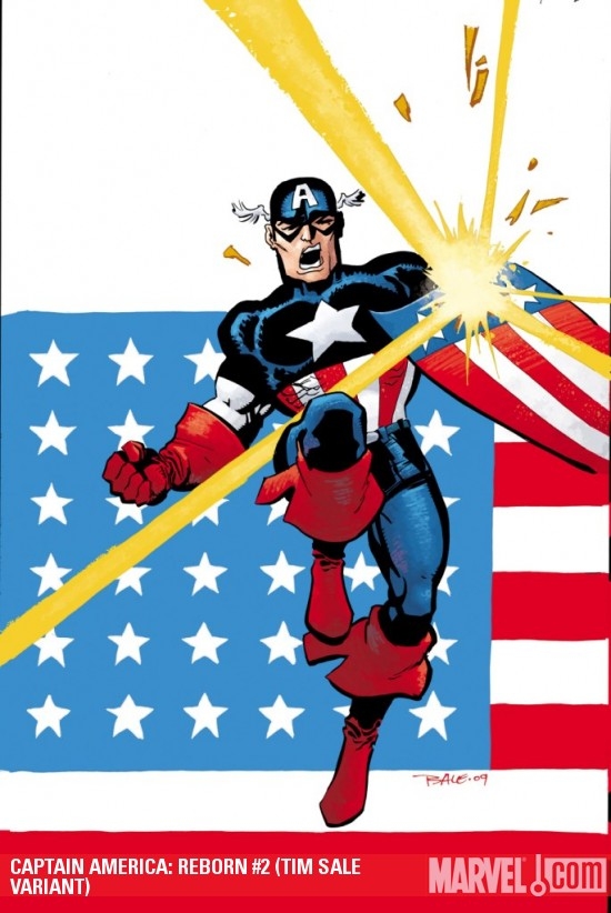 Captain America: Reborn (2009) #2 (TIM SALE VARIANT)