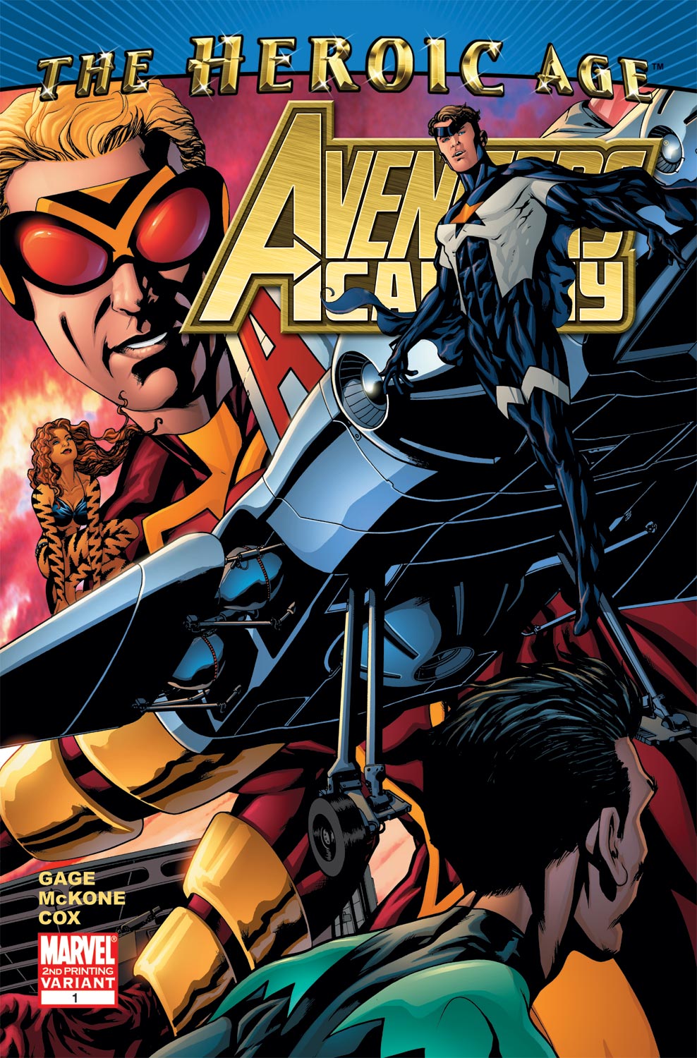 Avengers Academy (2010) #1 (2ND PRINTING VARIANT)